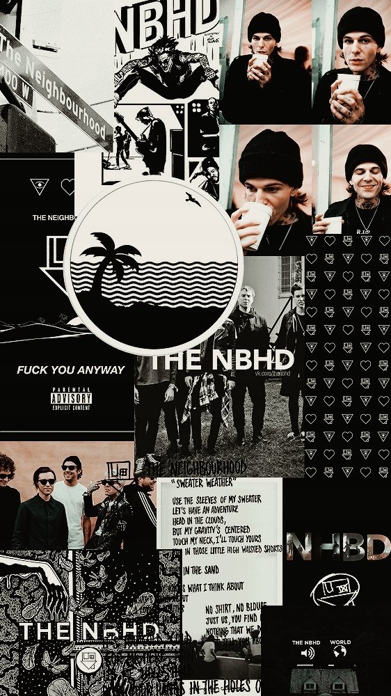 PODKŁADKA POD MYSZ Nadruk 22x18 cm The Neighbourhood Zespół Tekst Prezent