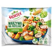 Dania mrożone - Hortex - Warzywa na patelnię z koperkiem i grzybami - miniaturka - grafika 1