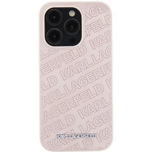 Etui Karl Lagerfeld KLHCP15XPQKPMP Apple iPhone 15 Pro Max hardcase Quilted K Pattern różowy/pink - Etui i futerały do telefonów - miniaturka - grafika 4
