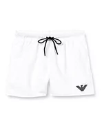 Kąpielówki męskie - Emporio Armani Swimwear Emporio Armani Essential bokserki męskie, białe, rozmiar 50, biały - miniaturka - grafika 1