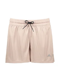adidas Szorty dresowe w kolorze beżowym - Spodnie sportowe damskie - miniaturka - grafika 1