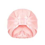 Pozostałe akcesoria kosmetyczne - Glov Curl Protecting Satin Hair Turban Pink - miniaturka - grafika 1