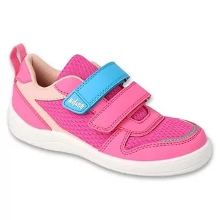 Befado obuwie dziecięce candy pink/light pink 452Y001 różowe - Buty dla dziewczynek - miniaturka - grafika 1