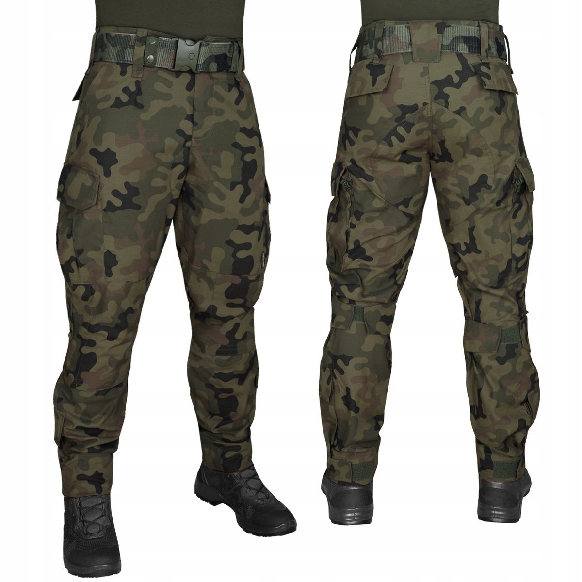 Spodnie Wojskowe Bojówki 124LMK2 DUC Poligon Klasa Mundurowa Wz.93 XXS Short