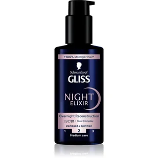 Gliss Night Elixir Split Ends 100 ml - Maski do włosów - miniaturka - grafika 1
