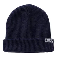 Czapki damskie - Neff Czapka beanie uniseks - granatowa, jeden rozmiar - miniaturka - grafika 1
