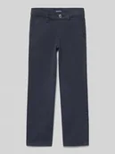 Spodnie i spodenki dla chłopców - Spodnie z detalem z logo - miniaturka - grafika 1