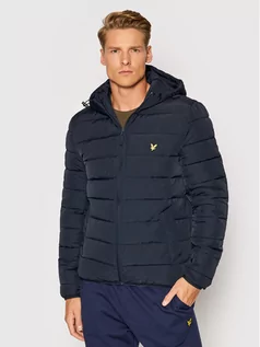 Kurtki męskie - Lyle & Scott Kurtka puchowa Puffer JK1546V Granatowy Regular Fit - grafika 1