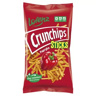 Crunchips Sticks Chipsy ziemniaczane o smaku papryka 70 g - Chipsy - miniaturka - grafika 1