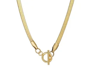 Elegancka Żmijka 42Cm Snake 4Mm Z Ringiem Na Prezent - Naszyjniki - miniaturka - grafika 1