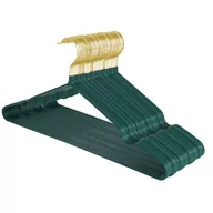 Wieszaki i stojaki - WIESZAKI NA UBRANIA UBRANIOWE ODZIEŻOWE 20 SZT [D-WU1-ZLB-40CM] - miniaturka - grafika 1