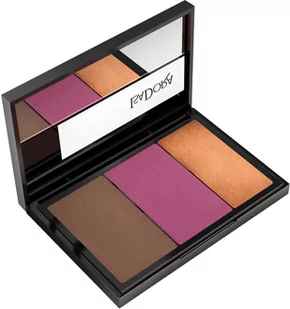 IsaDora Face Sculptor 3-in-1 Palette Bronze Plum - Palety i zestawy do makijażu - miniaturka - grafika 3