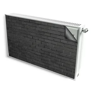 magnes mata magnetyczna kaloryfer dekor czarne cegły - Dekoracje domu - miniaturka - grafika 1