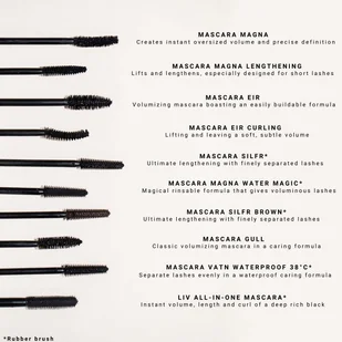 Idun Minerals Idun Minerals Vatn waterproof) mascara Tusz do rzęs 10ml - Tusze do rzęs - miniaturka - grafika 2