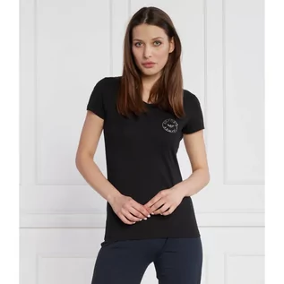 Koszulki i topy damskie - Emporio Armani T-shirt | Regular Fit - grafika 1