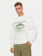 Bluzy męskie - Reebok Bluza Classic Court Sport 100075742 Biały Regular Fit - miniaturka - grafika 1