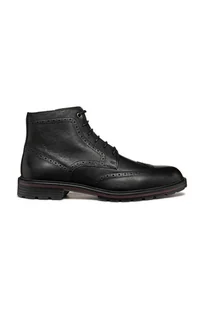 Geox buty skórzane U WALK PLEASURE C kolor czarny U46HAB 00064 C9999 - Botki męskie - miniaturka - grafika 1