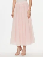 Spódnice - Kontatto Spódnica tiulowa SU302 Różowy A-Line Fit - miniaturka - grafika 1