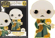 Figurki kolekcjonerskie - harry potter - pop large enamel pin n° 11 - lord voldemort with nagini - miniaturka - grafika 1