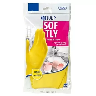 Rękawiczki lateksowe TULIP Softly (rozmiar L) - Rękawiczki jednorazowe - miniaturka - grafika 3
