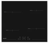 Płyty elektryczne do zabudowy - Sharp KH-6I19FT0K-EU - miniaturka - grafika 1