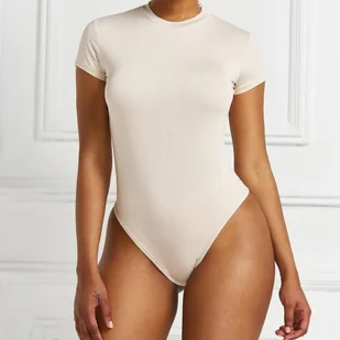 Różnokolorowe body klasyczne z krótkim rękawem - Body - miniaturka - grafika 1