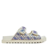 Klapki i japonki damskie - Klapki Guess FLJFDZ FAB19 Écru - miniaturka - grafika 1