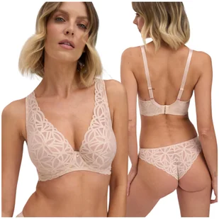 Biustonosz Alles Sugar Dune M Bralette Beż - 75E - Biustonosze - miniaturka - grafika 1