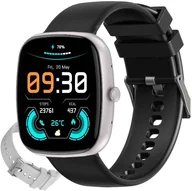 Smartwatch - Gravity GT18-5 Czarny, Szary - miniaturka - grafika 1