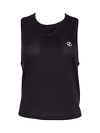 Koszulki i topy damskie - Dare 2b Top funkcyjny "Meditate" w kolorze czarnym ze wzorem - miniaturka - grafika 1