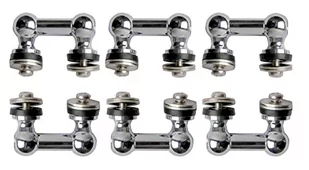 Latin Percussion LP2543 płyty boczne do LP845-K Mini Timbales, 6-częściowe - chromowane - Instrumenty perkusyjne - miniaturka - grafika 1