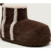 Śniegowce damskie - INUIKII Śniegowce CHUNKY | shearling | zamsz - miniaturka - grafika 1