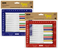 Przybory szkolne - Liczydło plastikowe z podstawką - miniaturka - grafika 1