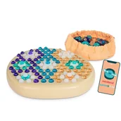 Zabawki interaktywne dla dzieci - Miniland, Zabawka Dla Dzieci Do Tworzenia Mandali - miniaturka - grafika 1