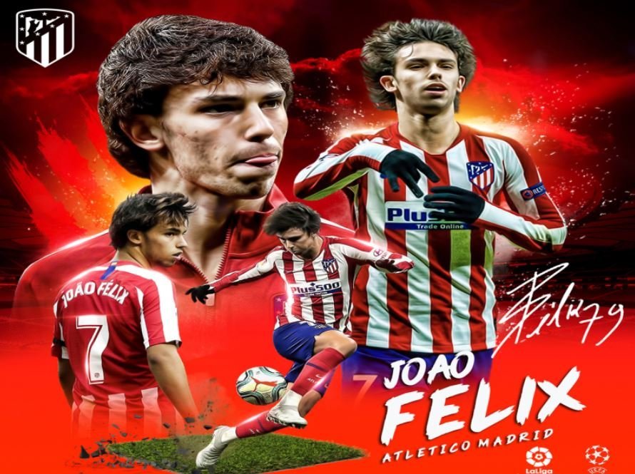 PUZZLE Joao Felix Atletico Madryt A3 252 el z Nadrukiem + IMIĘ Pudełko