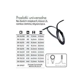 Inne akcesoria dla wędkarzy - Jaxon Przelotka Uniwersalna NA DWÓCH STOPKACH SIC ZIRCONIA 10 - miniaturka - grafika 1