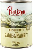 Mokra karma dla psów - Purizon Purizon Adult, 6 x 800 g  - Wołowina Black-Angus i indyk z batatami i żurawiną - miniaturka - grafika 1