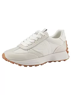 Sneakersy damskie - Tamaris Damskie sneakersy 1-1-23849-30, Offwhite, 42 EU - grafika 1