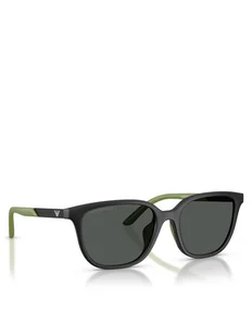 Emporio Armani Okulary przeciwsłoneczne 0EK4006U 500187 Czarny - Okulary dla dzieci - miniaturka - grafika 1