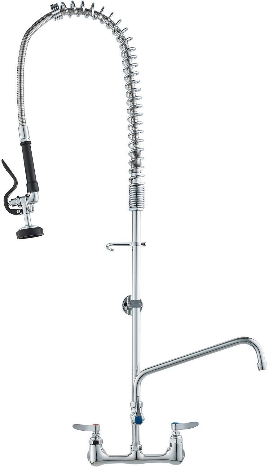 Komercyjna bateria z wylewką i spryskiwaczem Bateria gastronomiczna 1110 mm