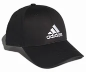Czapki damskie - Czapka ADIDAS Baseball Cap OSFM czarna z daszkiem - miniaturka - grafika 1