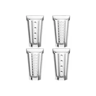 Szklanki - Zestaw 4 szklanek do long drinków La Rochère Saga, 340 ml - miniaturka - grafika 1