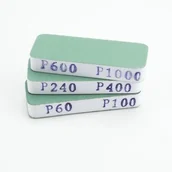 Kolejki i akcesoria - Vallejo Pilniki elastyczne dwustronne, gąbka (60/100, 240/400, 600/100) 3 szt. (80x30x12mm) Vallejo T04004 - miniaturka - grafika 1