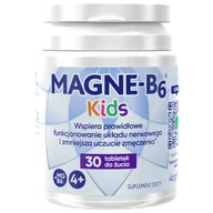 Witaminy i minerały - Magne B6 Kids, od 4 lat, smak arbuzowy, 30 tabletek do żucia - miniaturka - grafika 1