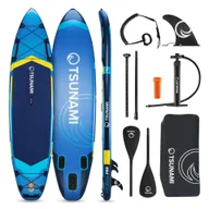 Deski SUP i akcesoria - Deska SUP do pływania 4FIZJO Tsunami T13 - 350 cm - miniaturka - grafika 1