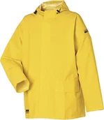 Płaszcze damskie - Helly Hansen Mandal Jacket 70129 PCW płaszcz przeciwdeszczowy - 100% wodoodporny Jasnożółty XXL - miniaturka - grafika 1