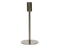 Świeczniki - Elegancki prosty świecznik metalowy wys. 20,5 cm - miniaturka - grafika 1