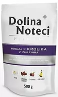 Mokra karma dla psów - Dolina Noteci Premium Królik Z Żurawiną 10X500G - miniaturka - grafika 1