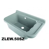 Zlewy i komory gospodarcze - HYDROLAND ZLEW.50 SZARY Komora gospodarcza szara 50x34 - miniaturka - grafika 1
