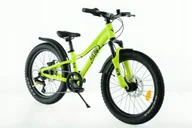 Rowery - Rower dziecięcy 20″ Kands Nico amortyzowany żółty ALU 2024 - miniaturka - grafika 1